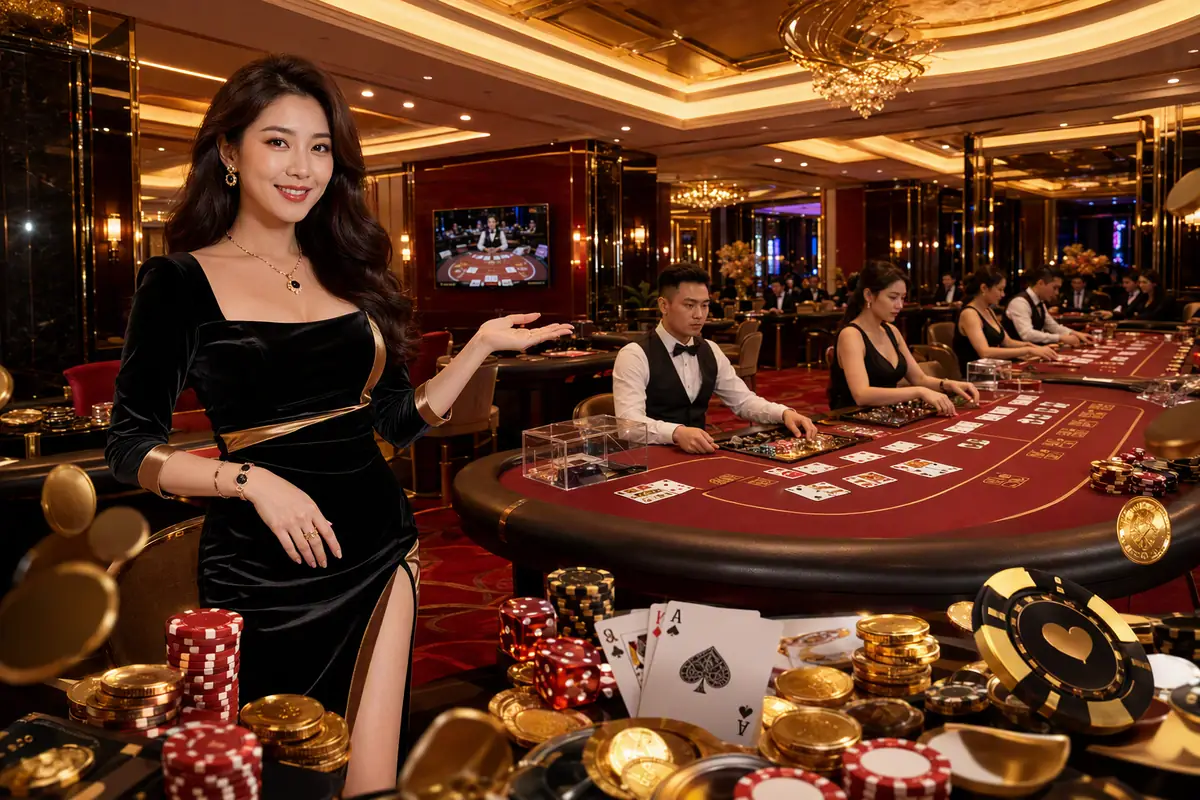 dior888 Casino meja live dealer baccarat